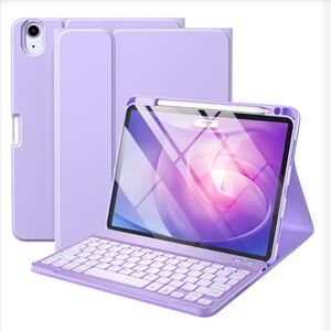 iPad Air 11” Folio Case Magnetic Keyboard Bluetooth Wireless Pencil Charge Dock